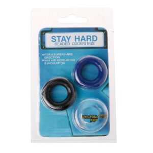 Vòng đeo dương vật Stay hard trơn 3 màu